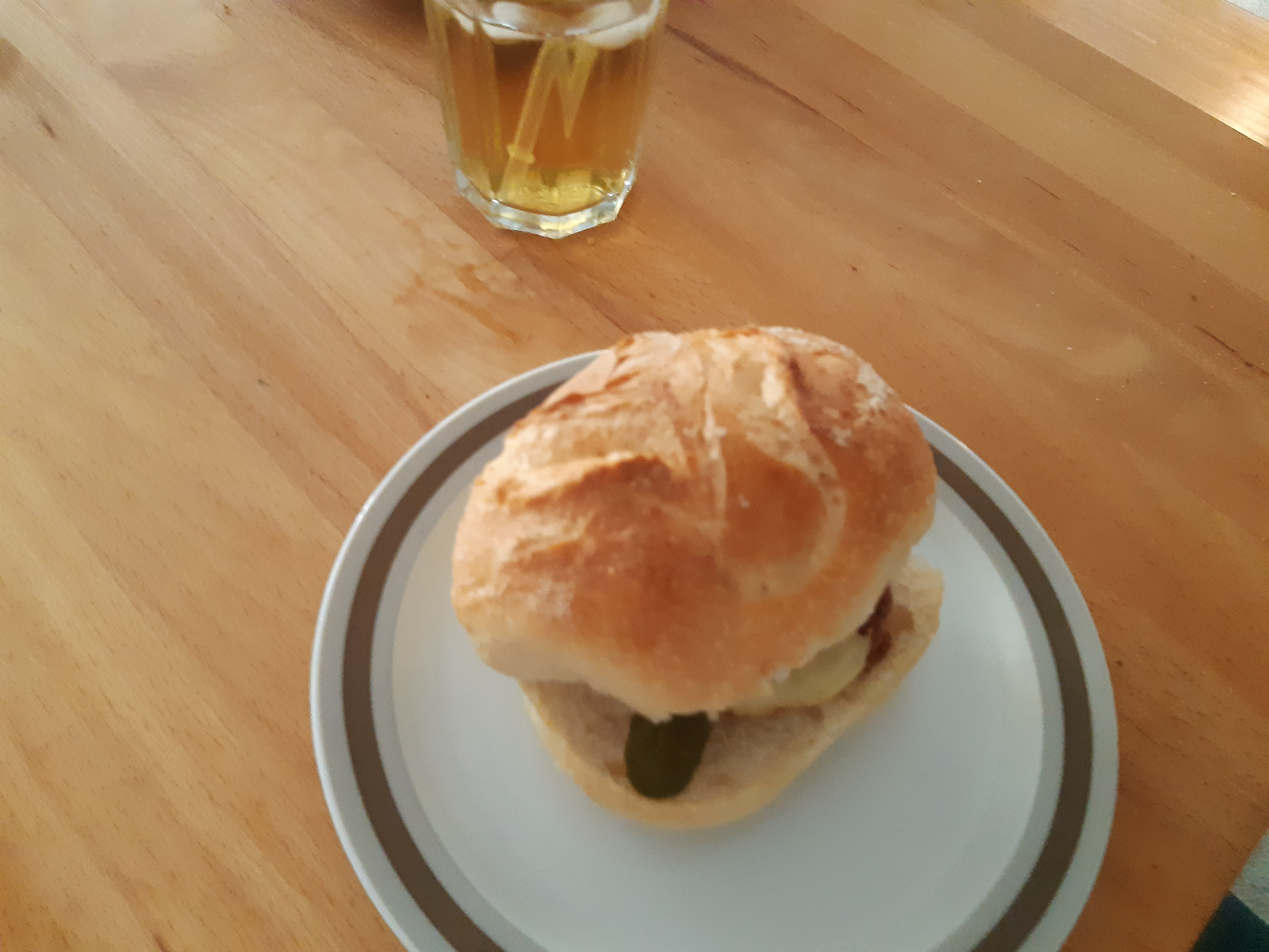 Burger zusammenbauen