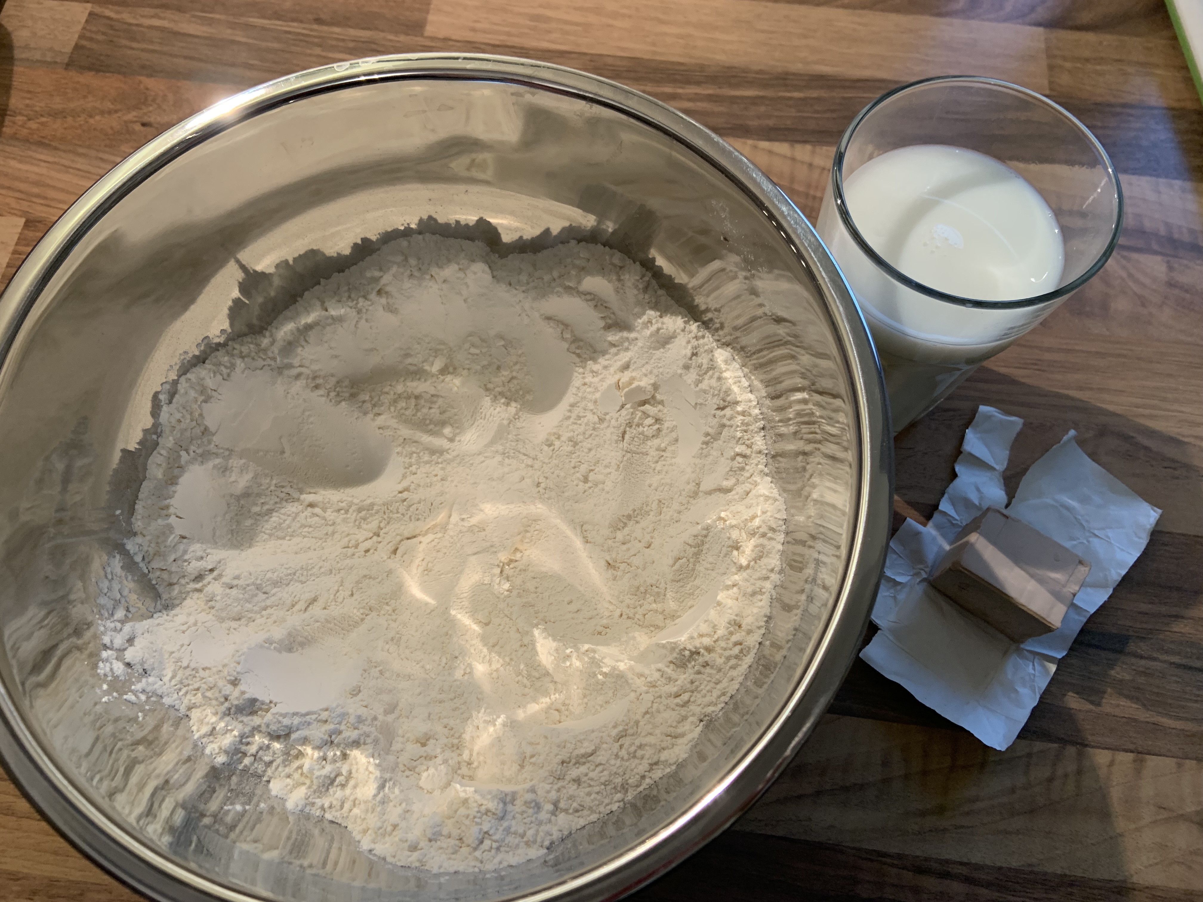Zutaten bereitstellen