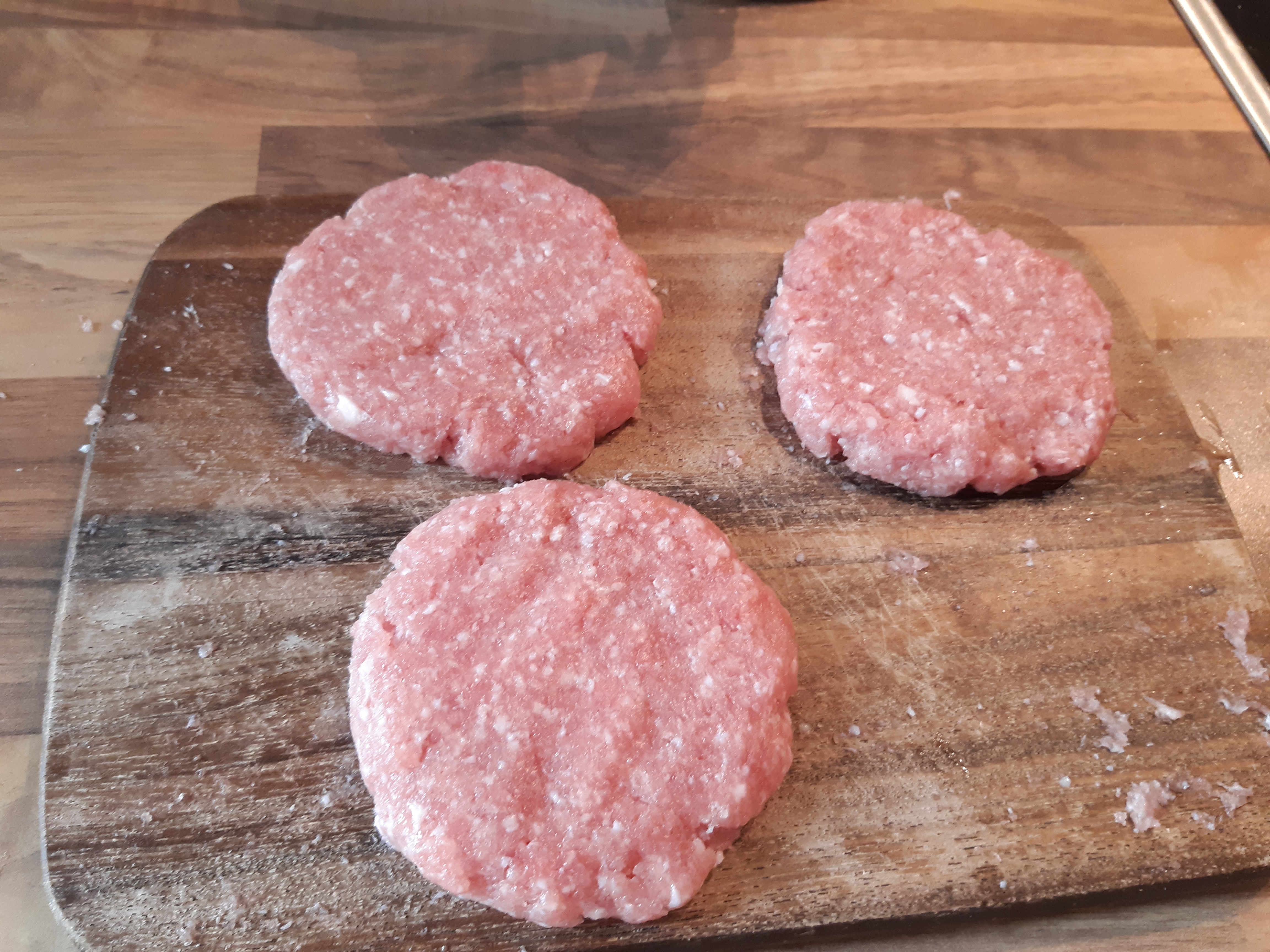 Hackfleisch vorbereiten